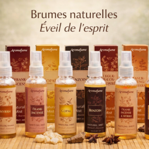 Brume spirituelle naturelle Aromafume – Résines sacrées