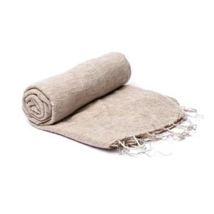 Châle de méditation Beige